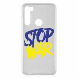 Чехол для Xiaomi Redmi Note 8 Stop this war - PrintSalon