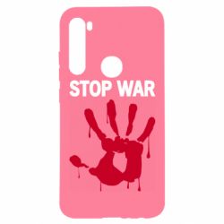 Чехол для Xiaomi Redmi Note 8 Stop War - PrintSalon