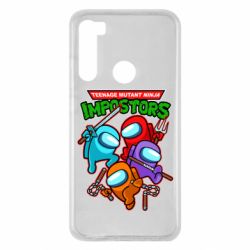 Чехол для Xiaomi Redmi Note 8 Teenage Mutant Ninja Impostors - PrintSalon