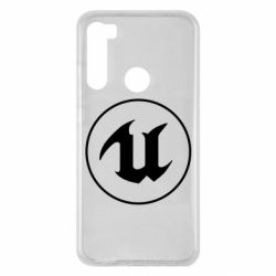 Чехол для Xiaomi Redmi Note 8 Unreal Engine Logo