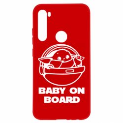 Чехол для Xiaomi Redmi Note 8 Вaby on board - PrintSalon