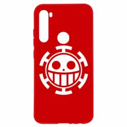 Чехол для Xiaomi Redmi Note 8 Ван Пис флаг Трафальгара - PrintSalon