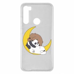 Чехол для Xiaomi Redmi Note 8 We bare bears sleep - PrintSalon
