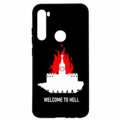 Чехол для Xiaomi Redmi Note 8 Welcome to Hell - PrintSalon