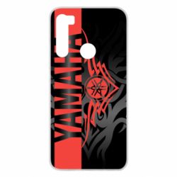 Чехол для Xiaomi Redmi Note 8 Yamaha Red And Black - PrintSalon