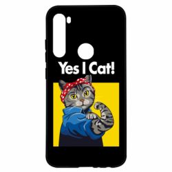 Чехол для Xiaomi Redmi Note 8 Yes I Cat - PrintSalon