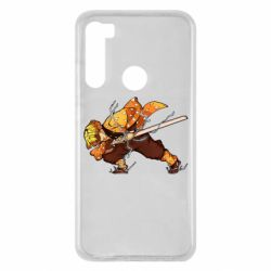 Чехол для Xiaomi Redmi Note 8 Zenitsu Demon Slayer - PrintSalon