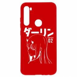 Чехол для Xiaomi Redmi Note 8 Zero Two Girl - PrintSalon