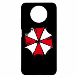 Чохол для Xiaomi Redmi Note 9 5G/Redmi Note 9T Амбрела арт бризки - PrintSalon