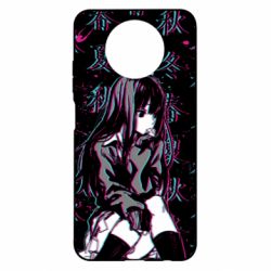 Чохол для Xiaomi Redmi Note 9 5G/Redmi Note 9T Anime Girl Glitch - PrintSalon