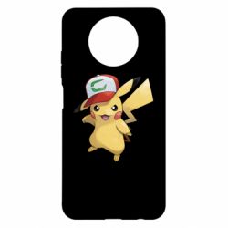 Чехол для Xiaomi Redmi Note 9 5G/Redmi Note 9T Ash's hat Pikachu - PrintSalon