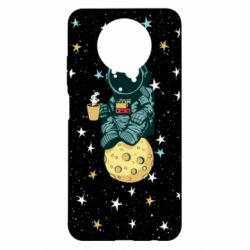 Чохол для Xiaomi Redmi Note 9 5G/Redmi Note 9T Astronaut and coffee - PrintSalon