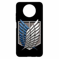 Чохол для Xiaomi Redmi Note 9 5G/Redmi Note 9T Attack Titan Survey Corps Logo 3D