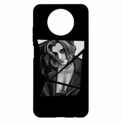 Чехол для Xiaomi Redmi Note 9 5G/Redmi Note 9T Black and white Damiano