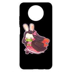 Чехол для Xiaomi Redmi Note 9 5G/Redmi Note 9T Chibi Bunny Kamado Nezuko - PrintSalon