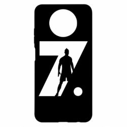 Чехол для Xiaomi Redmi Note 9 5G/Redmi Note 9T Cristiano Ronaldo Silhouette Art - PrintSalon