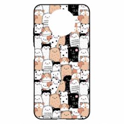 Чохол для Xiaomi Redmi Note 9 5G/Redmi Note 9T Cute dogs pattern - PrintSalon