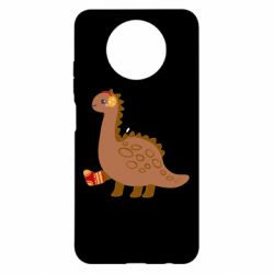 Чехол для Xiaomi Redmi Note 9 5G/Redmi Note 9T Dinosaur in sock - PrintSalon