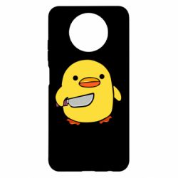Чохол для Xiaomi Redmi Note 9 5G/Redmi Note 9T Duckling With A Knife - PrintSalon