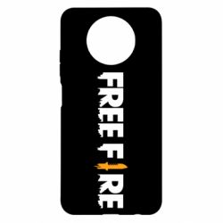 Чохол для Xiaomi Redmi Note 9 5G/Redmi Note 9T Free Fire logo - PrintSalon