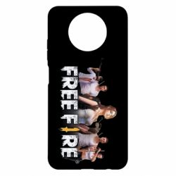 Чохол для Xiaomi Redmi Note 9 5G/Redmi Note 9T Free Fire Team - PrintSalon