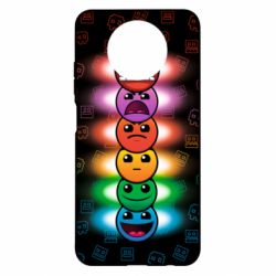 Чохол для Xiaomi Redmi Note 9 5G/Redmi Note 9T Geometry Dash Levels - PrintSalon