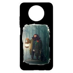 Чехол для Xiaomi Redmi Note 9 5G/Redmi Note 9T Хагрид в лесу - PrintSalon