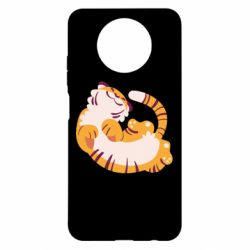 Чехол для Xiaomi Redmi Note 9 5G/Redmi Note 9T Happy tiger - PrintSalon
