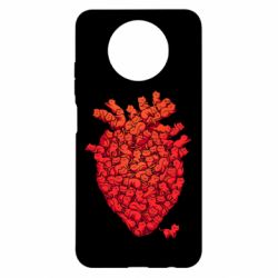 Чехол для Xiaomi Redmi Note 9 5G/Redmi Note 9T Heart of many cats - PrintSalon