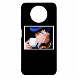 Чехол для Xiaomi Redmi Note 9 5G/Redmi Note 9T Higashikata Josuke drinking tea - PrintSalon