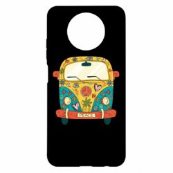 Чехол для Xiaomi Redmi Note 9 5G/Redmi Note 9T Hippie bus