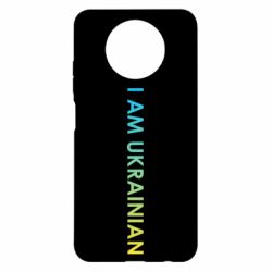 Чехол для Xiaomi Redmi Note 9 5G/Redmi Note 9T I am Ukrainian flag