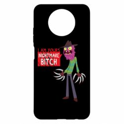 Чехол для Xiaomi Redmi Note 9 5G/Redmi Note 9T I am yours nightmare BITCH - PrintSalon