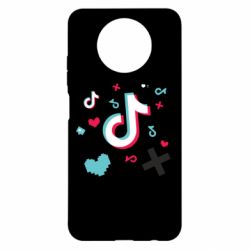 Чехол для Xiaomi Redmi Note 9 5G/Redmi Note 9T Icons TIK TOK - PrintSalon