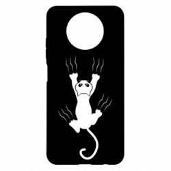 Чохол для Xiaomi Redmi Note 9 5G/Redmi Note 9T кот когти - PrintSalon