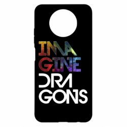 Чехол для Xiaomi Redmi Note 9 5G/Redmi Note 9T Imagine Dragons and space-PrintSalon Чехол для Xiaomi Redmi Note 9 5G/Redmi Note 9T Imagine Dragons and space