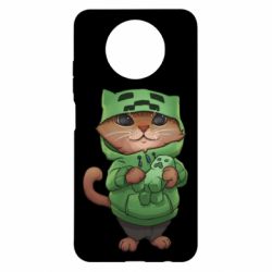 Чехол для Xiaomi Redmi Note 9 5G/Redmi Note 9T Кот Майнкрафт - PrintSalon