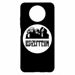 Чехол для Xiaomi Redmi Note 9 5G/Redmi Note 9T Led Zeppelin in a circle