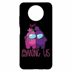 Чехол для Xiaomi Redmi Note 9 5G/Redmi Note 9T Love is Among Us - PrintSalon