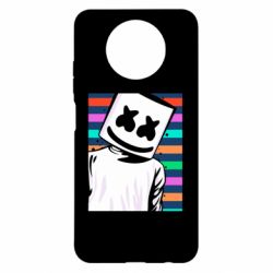 Чехол для Xiaomi Redmi Note 9 5G/Redmi Note 9T Marshmello Colorful Portrait