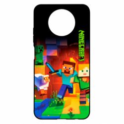 Чехол для Xiaomi Redmi Note 9 5G/Redmi Note 9T Майнкрафт - PrintSalon