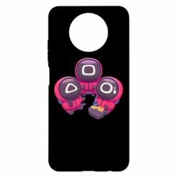 Чехол для Xiaomi Redmi Note 9 5G/Redmi Note 9T Милые солдаты из игры в кальмара - PrintSalon
