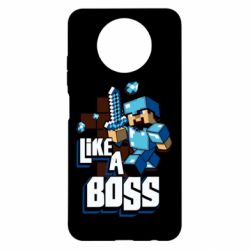 Чехол для Xiaomi Redmi Note 9 5G/Redmi Note 9T Minecraft Like a Boss - PrintSalon