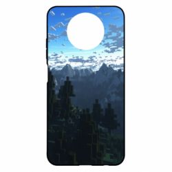 Чехол для Xiaomi Redmi Note 9 5G/Redmi Note 9T Minecraft nature - PrintSalon