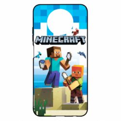 Чехол для Xiaomi Redmi Note 9 5G/Redmi Note 9T Minecraft summer - PrintSalon