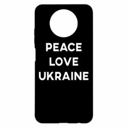 Чехол для Xiaomi Redmi Note 9 5G/Redmi Note 9T Мир, любовь, Украина - PrintSalon