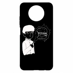 Чохол для Xiaomi Redmi Note 9 5G/Redmi Note 9T Моб Психо та гамбургер