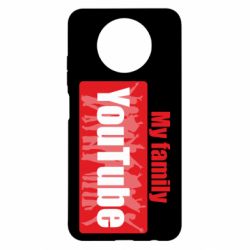 Чехол для Xiaomi Redmi Note 9 5G/Redmi Note 9T My family youtube - PrintSalon