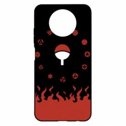 Чехол для Xiaomi Redmi Note 9 5G/Redmi Note 9T Naruto Sasuke Uchiha Sharingan - PrintSalon