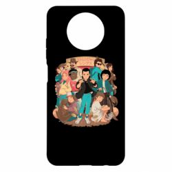 Чехол для Xiaomi Redmi Note 9 5G/Redmi Note 9T Очень странные дела арт